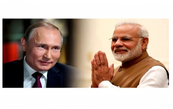 Telephone conversation between Prime Minister of India Mr. Narendra Modi and H.E. Mr. Vladimir Putin, President of the Russian Federation