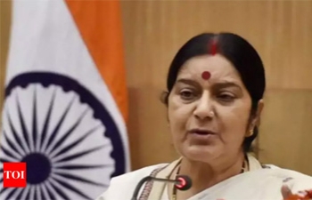 External Affairs Minister Madam Sushma Swaraj on the eve of Passport Seva Divas on 26-27 June 2018.