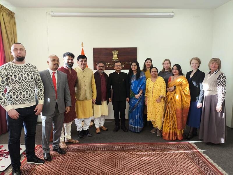 76th Republic Day of India Celebrations at Vladivostok, Russia