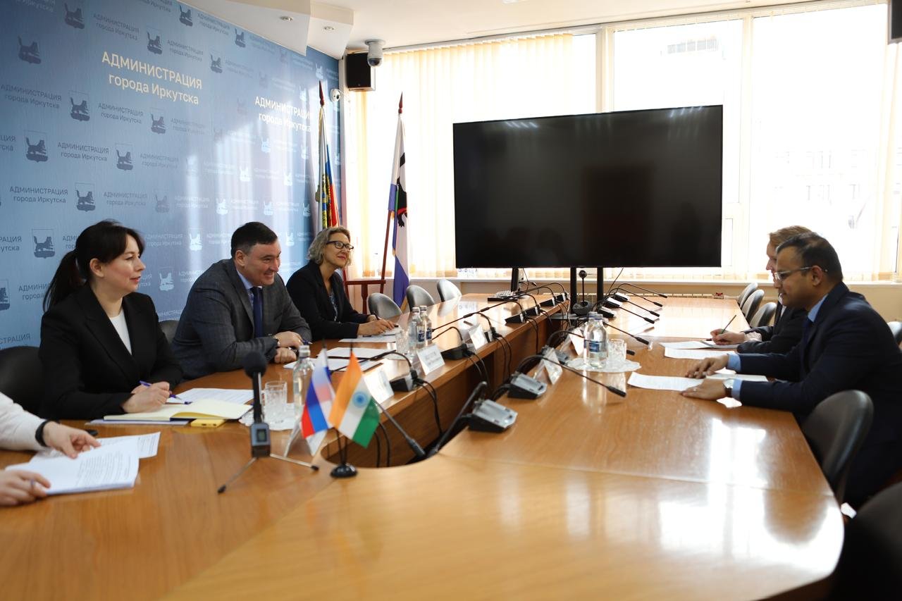 Meeting with Mr. Ruslan Bolotov, Mayor of Irkutsk