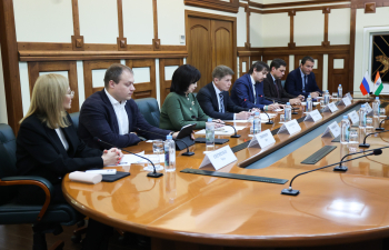 Meeting with Mr. Oleg Kozhemyako, Governor of Primorye Region