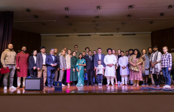 Kaleidoscope of India - Riwayat(Fusion Band) at Far Eastern State Institute of Arts, Vladivostok